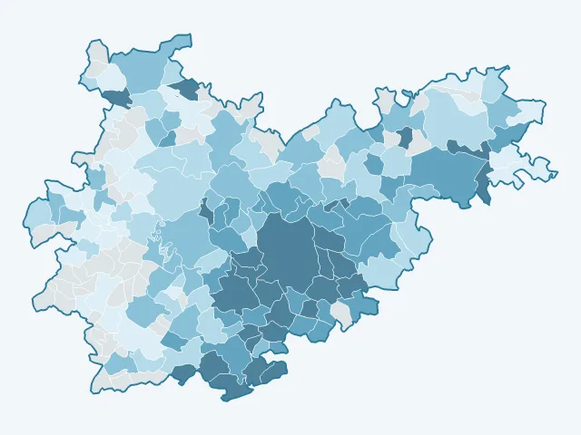 Carte des prix de l'immobilier dans le Tarn-et-Garonne (82)