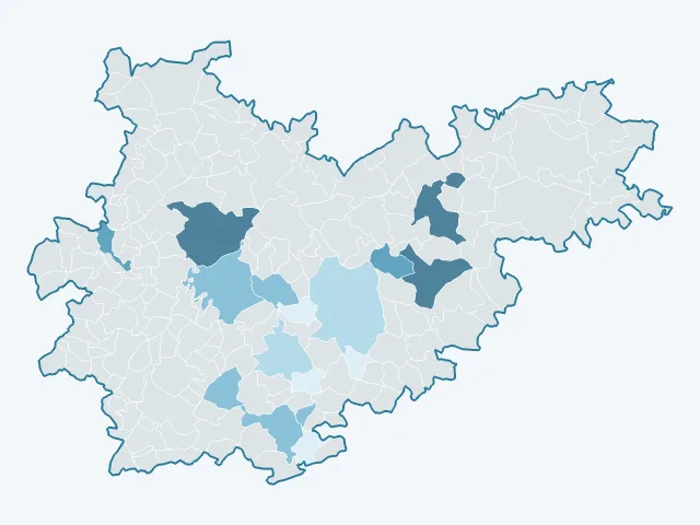 Carte du rendement locatif dans le Tarn-et-Garonne (82)