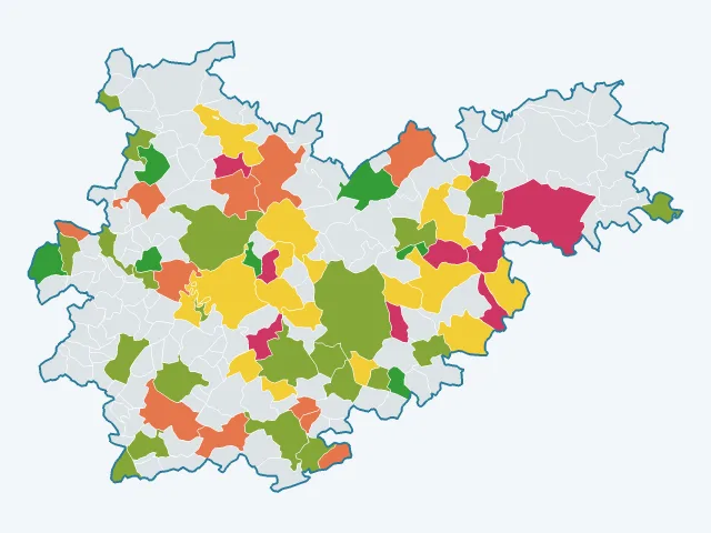 Carte de la vie pratique dans le Tarn-et-Garonne (82)