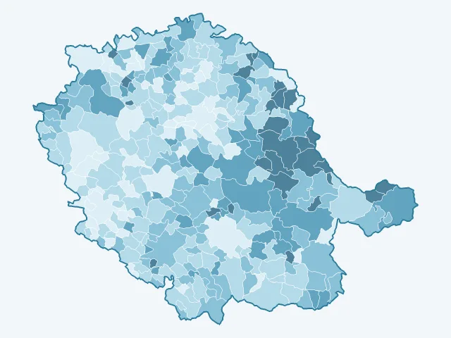 Carte du vote Jean Lassalle dans le Tarn (81)