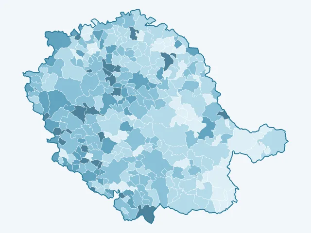 Carte du vote Yannick Jadot dans le Tarn (81)