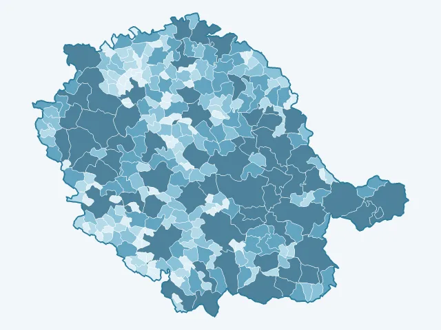 Carte de la superficie dans le Tarn (81)