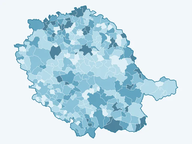 Carte du taux de chômage dans le Tarn (81)
