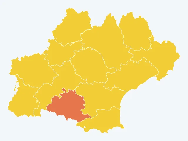 Carte de la vie pratique en Occitanie