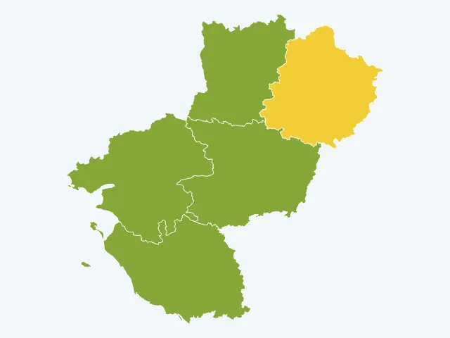 Carte de l'environnement dans les Pays de la Loire