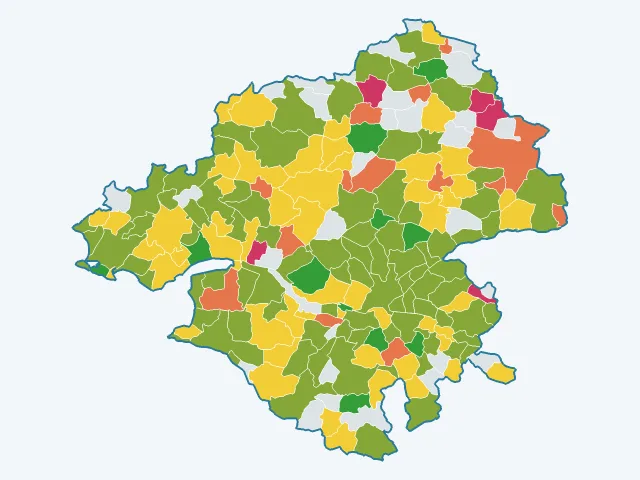 Carte des sports et loisirs dans la Loire-Atlantique (44)