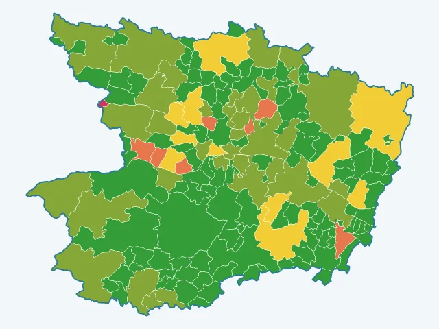 Carte des cambriolages dans la Maine-et-Loire (49)