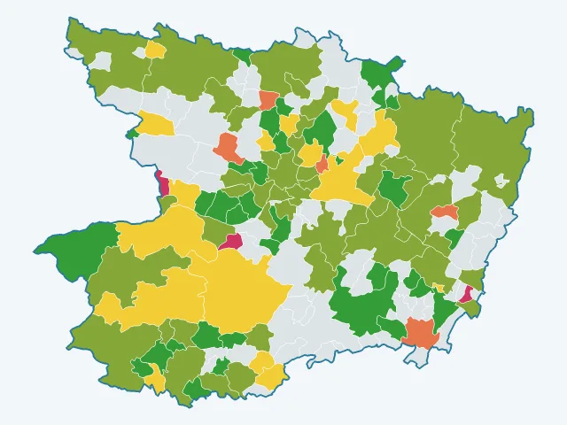 Carte de l'environnement dans la Maine-et-Loire (49)