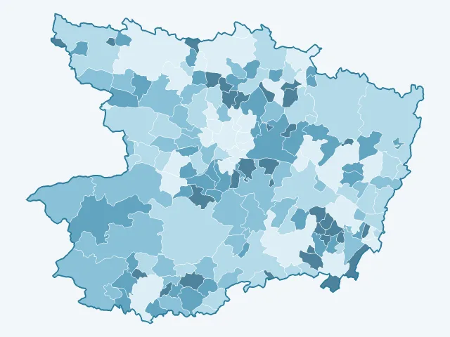Carte des propriétaires dans la Maine-et-Loire (49)