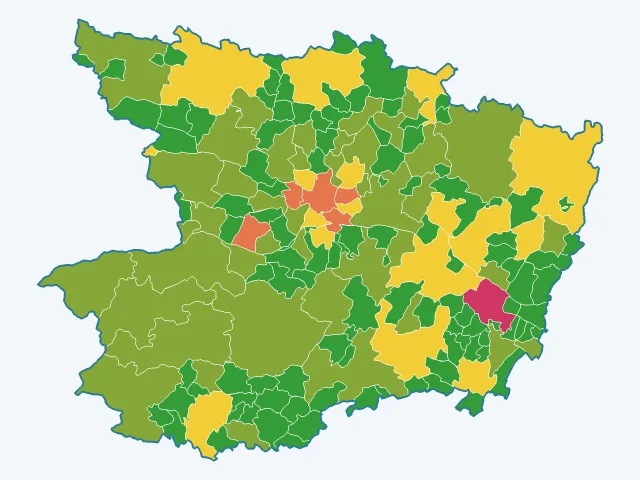 Carte des vols et dégradations dans la Maine-et-Loire (49)