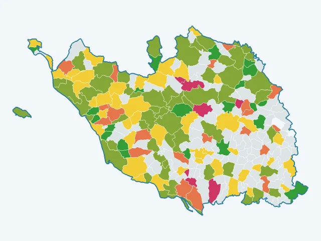 Carte des sports et loisirs dans la Vendée (85)