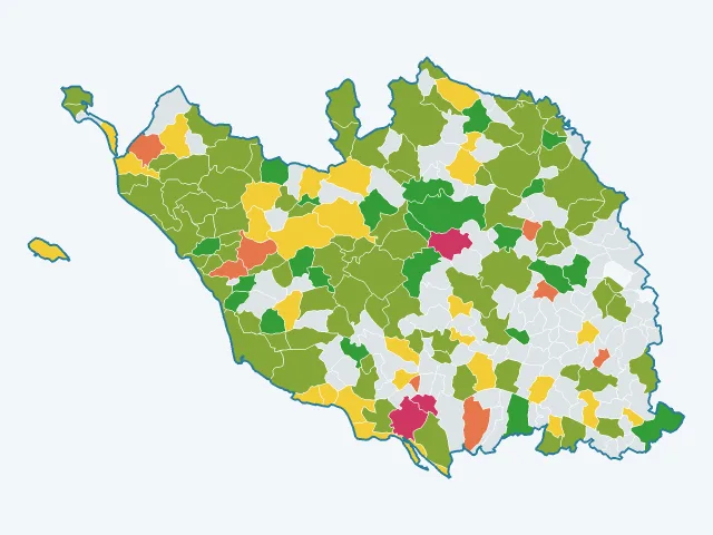 Carte de l'éducation et de la culture dans la Vendée (85)