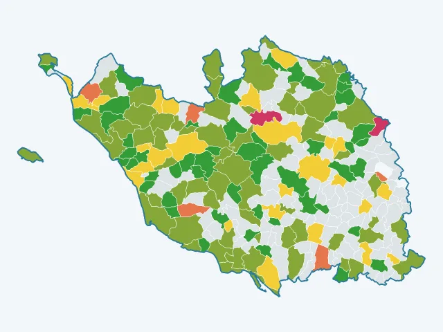 Carte de l'environnement dans la Vendée (85)