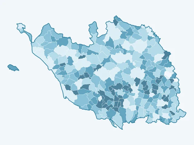 Carte des propriétaires dans la Vendée (85)