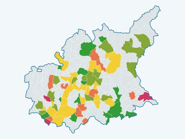 Carte des sports et loisirs dans les Alpes-de-Haute-Provence (04)