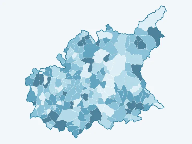Carte du vote Emmanuel Macron dans les Alpes-de-Haute-Provence (04)