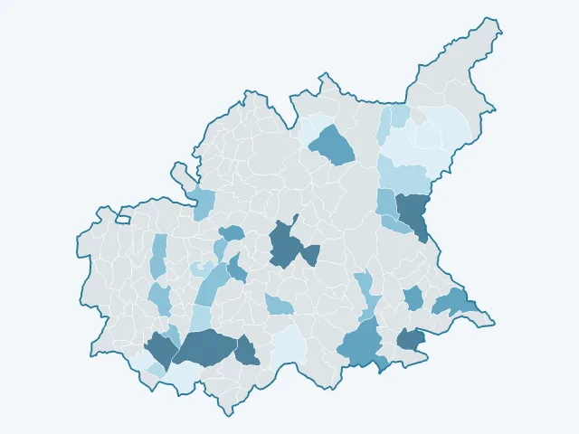 Carte du rendement locatif dans les Alpes-de-Haute-Provence (04)