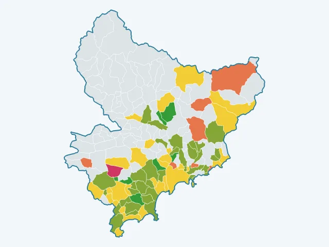 Carte de l'éducation et de la culture dans les Alpes-Maritimes (06)