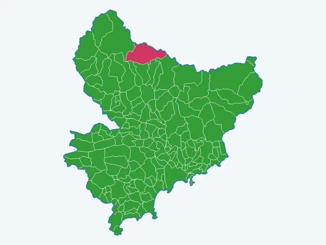 Carte des infractions liées aux stupéfiants dans les Alpes-Maritimes (06)