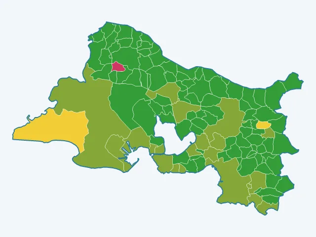 Carte des vols et dégradations dans les Bouches-du-Rhône (13)