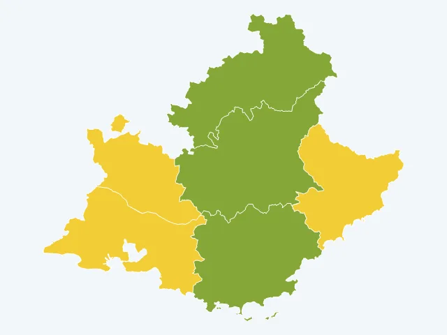 Carte de l'environnement en Provence-Alpes-Côte d'Azur