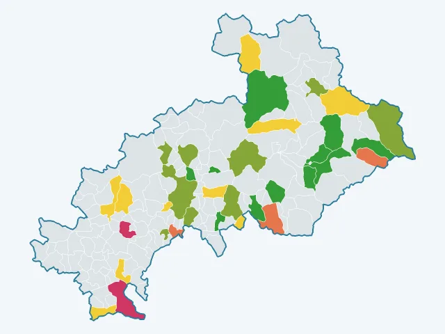 Carte des sports et loisirs dans les Hautes-Alpes (05)