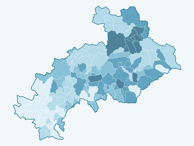 Carte des loyers dans les Hautes-Alpes (05)