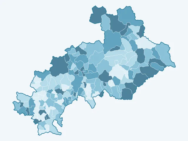 Carte du vote Emmanuel Macron dans les Hautes-Alpes (05)