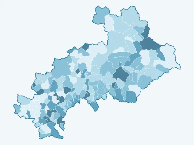 Carte du vote Nicolas Dupont-Aignan dans les Hautes-Alpes (05)