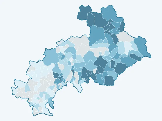 Carte des prix de l'immobilier dans les Hautes-Alpes (05)
