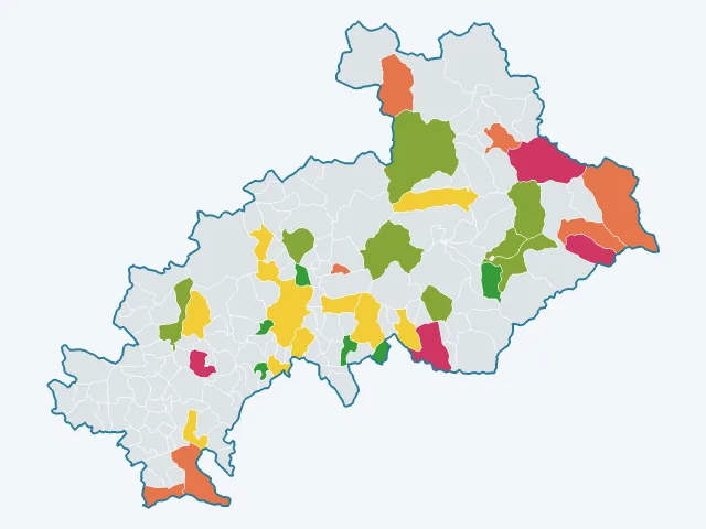 Carte de la vie pratique dans les Hautes-Alpes (05)