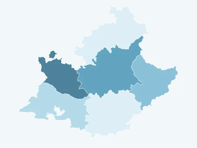 Carte des logements vacants en Provence-Alpes-Côte d'Azur