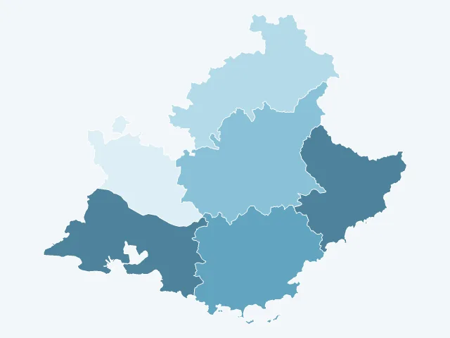 Carte des loyers en Provence-Alpes-Côte d'Azur