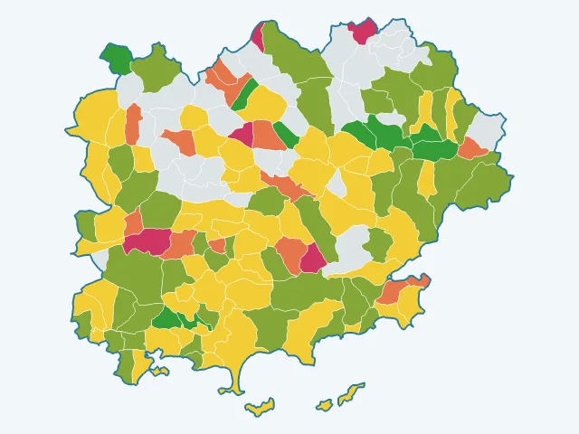 Carte des sports et loisirs dans le Var (83)