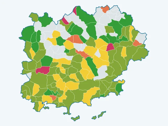 Carte de l'environnement dans le Var (83)
