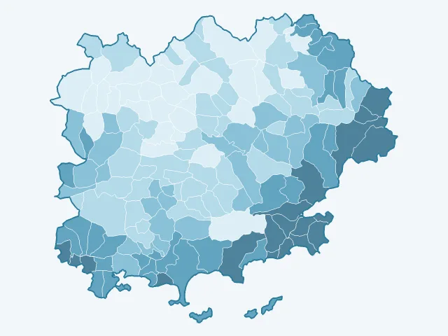 Carte des loyers dans le Var (83)