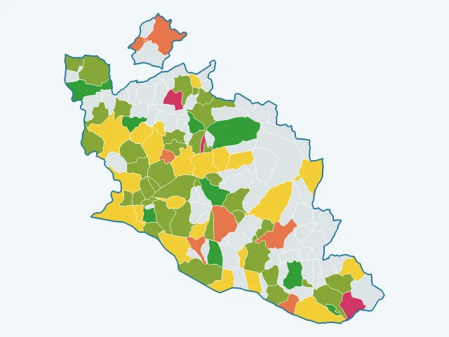 Carte des sports et loisirs dans le Vaucluse (84)