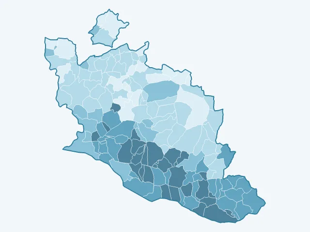 Carte des loyers dans le Vaucluse (84)