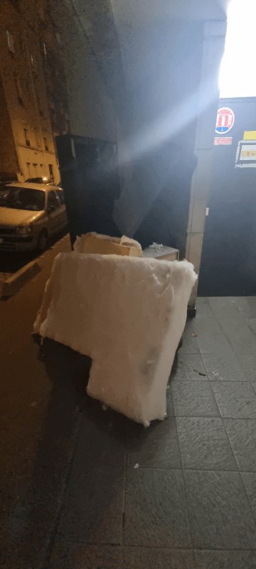 Dépôt sauvage, 12 Rue Novion, Asnières-sur-Seine