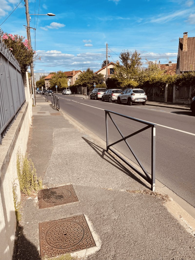 Voirie, éclairage, Avenue Jules Vallès, Athis-Mons
