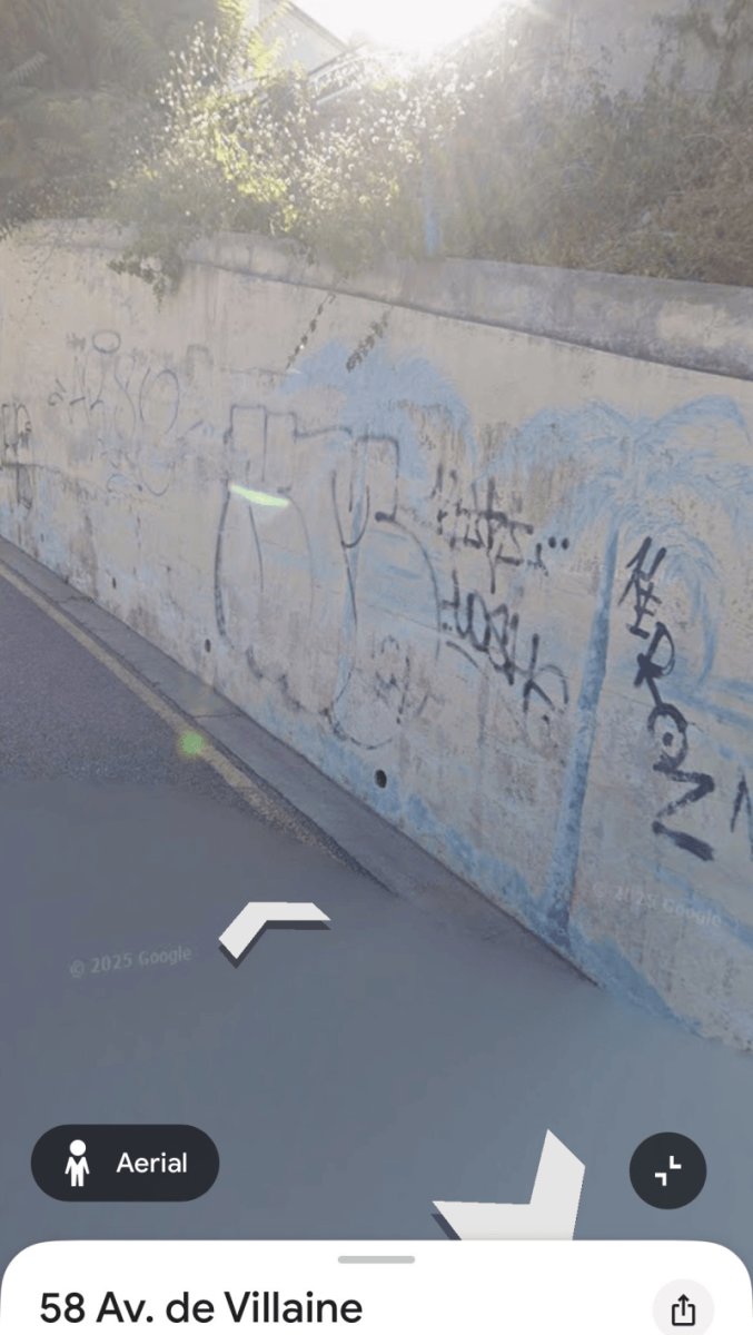 Tag, affiche, 49b Avenue de Villaine, Beausoleil