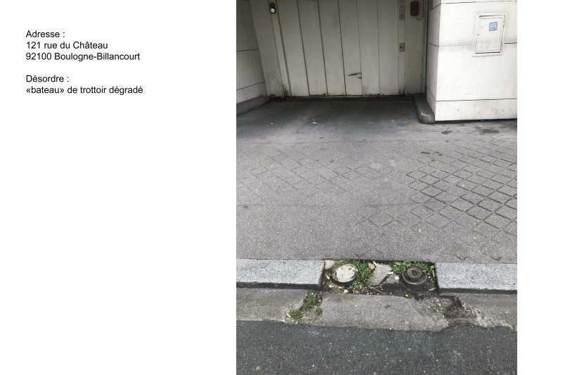 Voirie, éclairage, 121 Rue du Château, Boulogne-Billancourt
