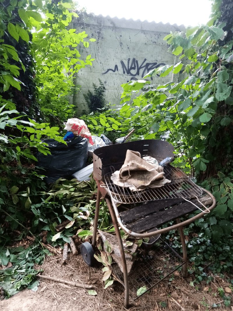 Dépôt sauvage, Rue de l'isère, Bruay-la-Buissière