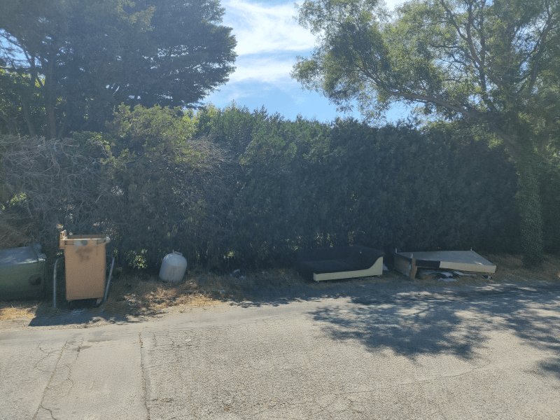 Dépôt sauvage, Impasse des Gallets, Châteaurenard