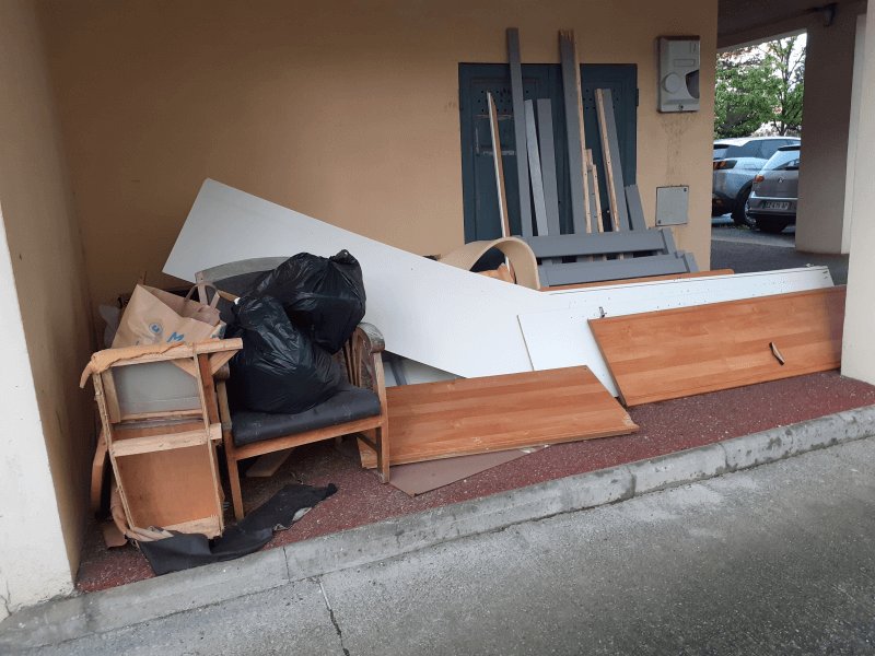 Dépôt sauvage, 19 Allée de l'aspin, Colomiers