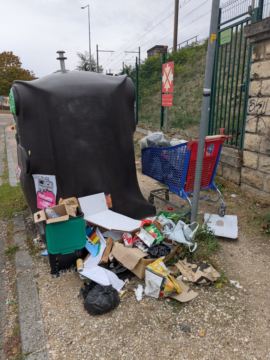 Dépôt sauvage, 2 Chemin des Petites Roches, Dijon