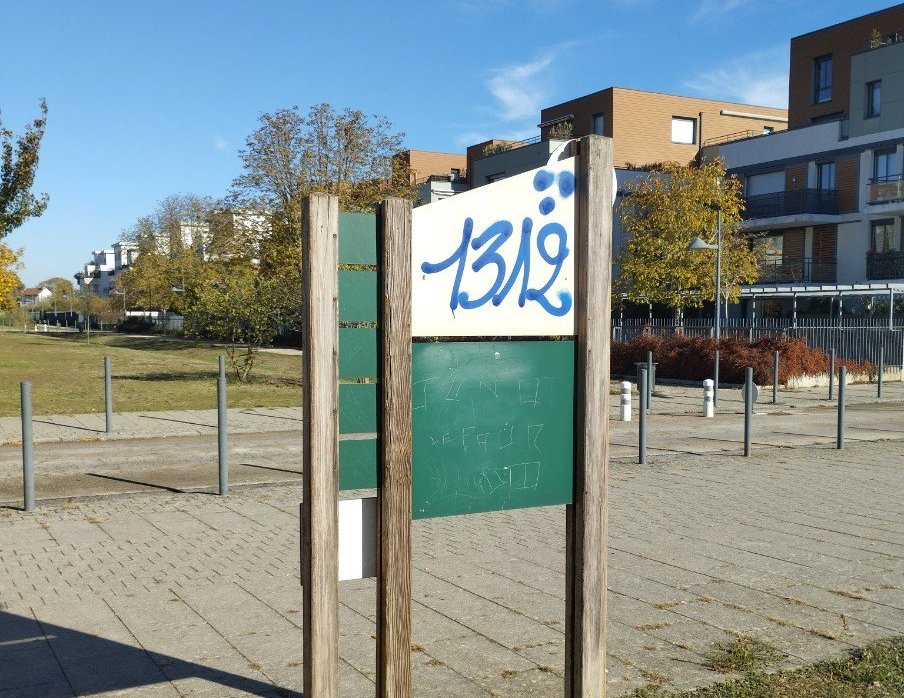 Tag, affiche, Dijon
