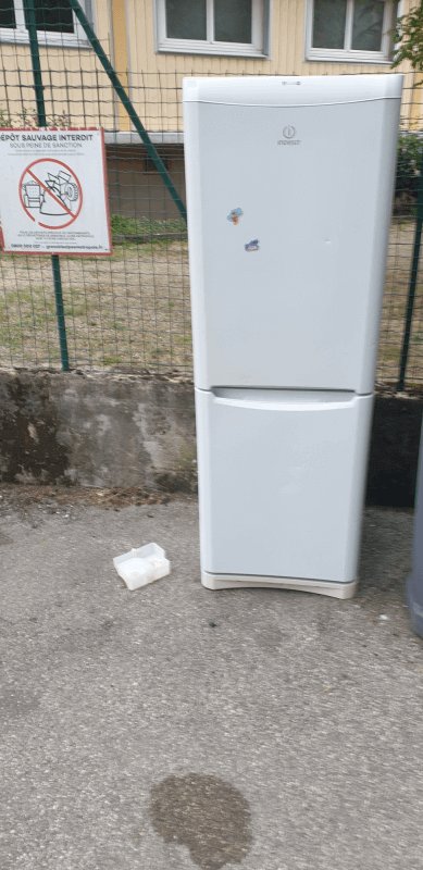 Dépôt sauvage, Chemin Guilbaud, Grenoble
