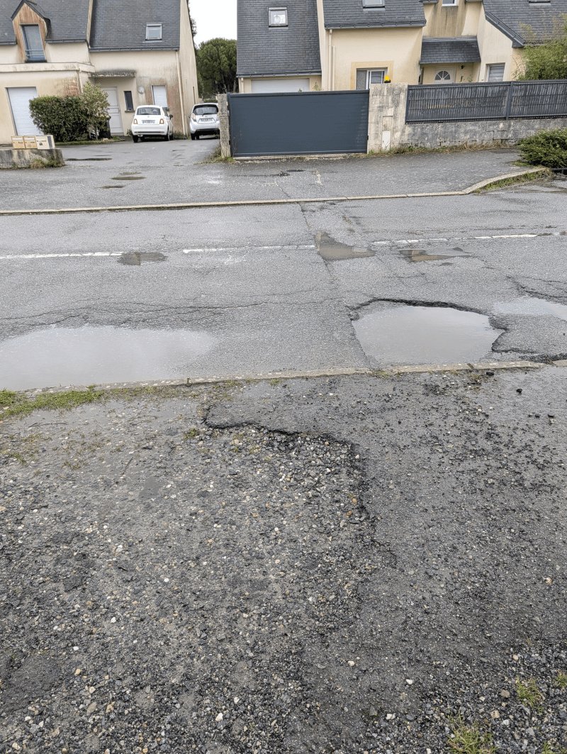 Voirie, éclairage, 23 Route de Mesquer, Guérande