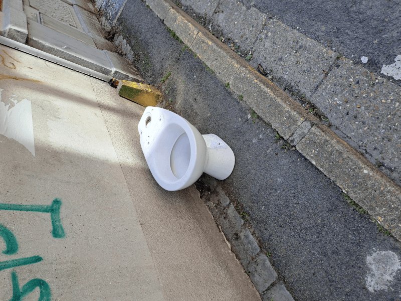 Dépôt sauvage, Rue de Termunde, Hazebrouck